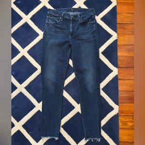 Citizens Of Humanity Rocket High Rise Skinny 28 Indigo Denim Jeans